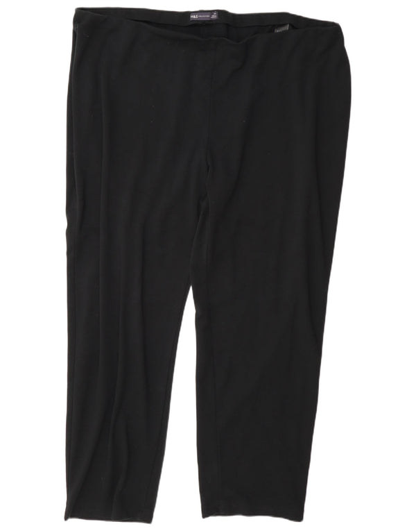 Marks & Spencer Γυναικεία Κολάν UK 24 4XL W44 L28 Μαύρη βισκόζη