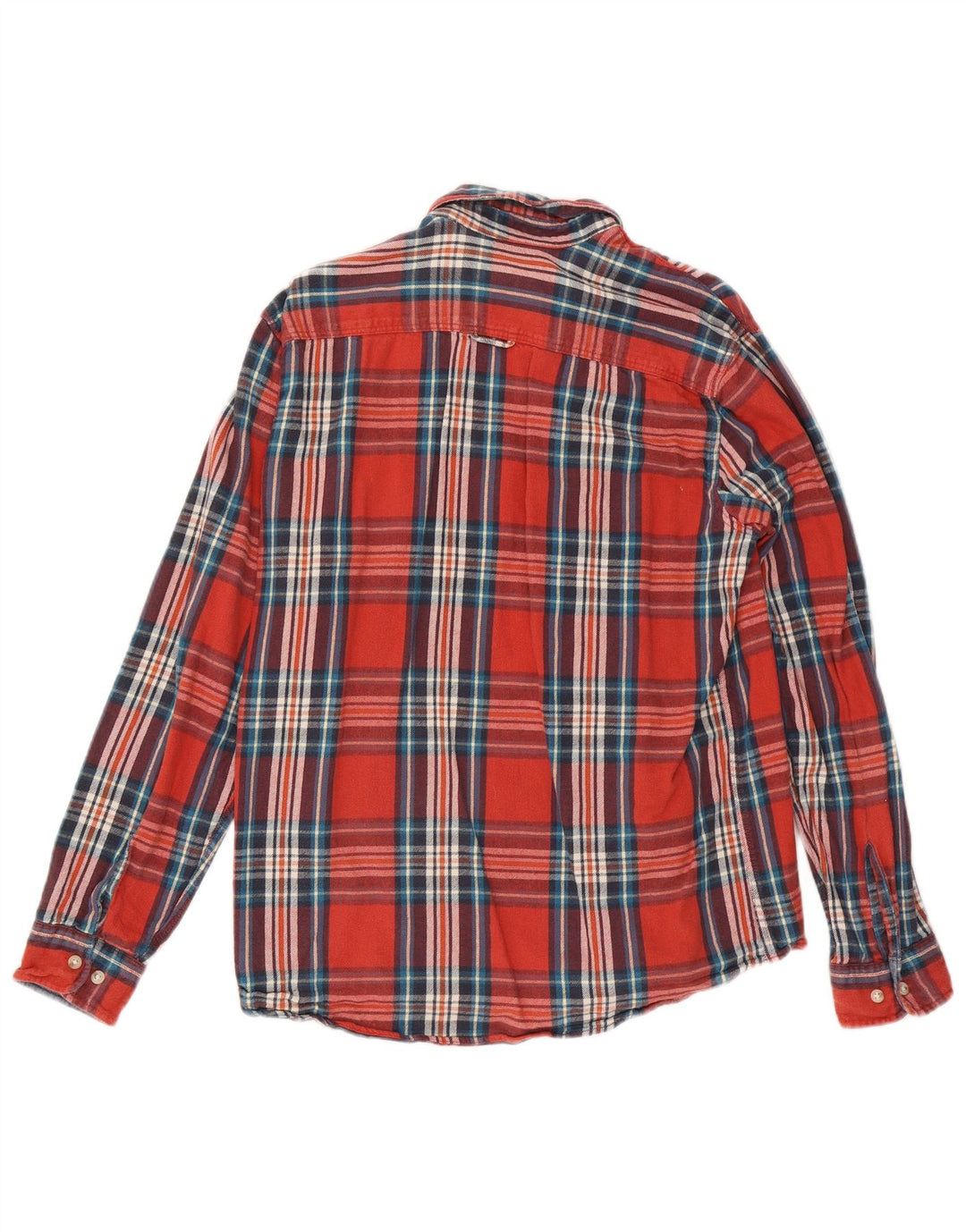 Jack & Jones Ανδρικό φανελένιο πουκάμισο μεγάλο κόκκινο βαμβακερό