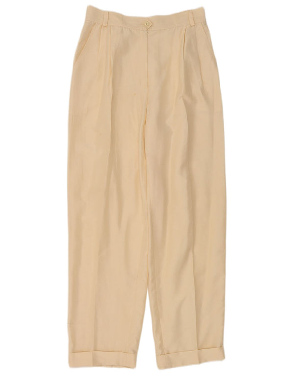 Rosanna Manzoni Γυναικείο Casual Παντελόνι IT 44 Medium W26 L28 Beige