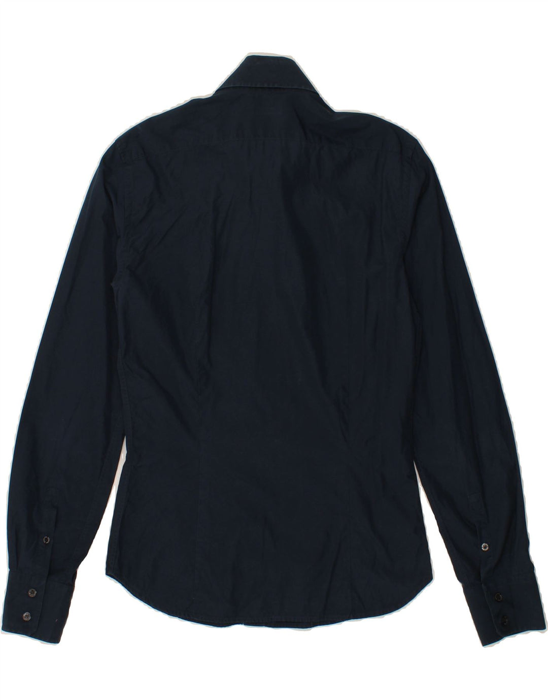 PATRIZIA PEPE Mens Shirt IT 48 Medium Navy Blue Cotton Vintage Patrizia Pepe and Second-Hand Patrizia Pepe from Messina Hembry 
