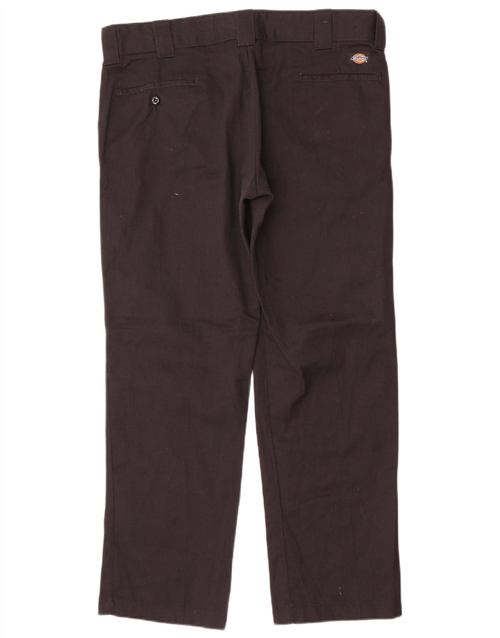 Dickies Ανδρικό ίσιο παντελόνι Chino W36 L30 Μαύρο πολυεστέρα