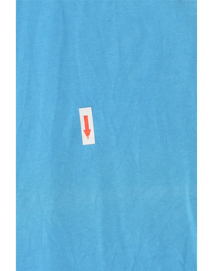 Adidas Ανδρικό T-Shirt Climalite Top μεγάλο μπλε βαμβακερό