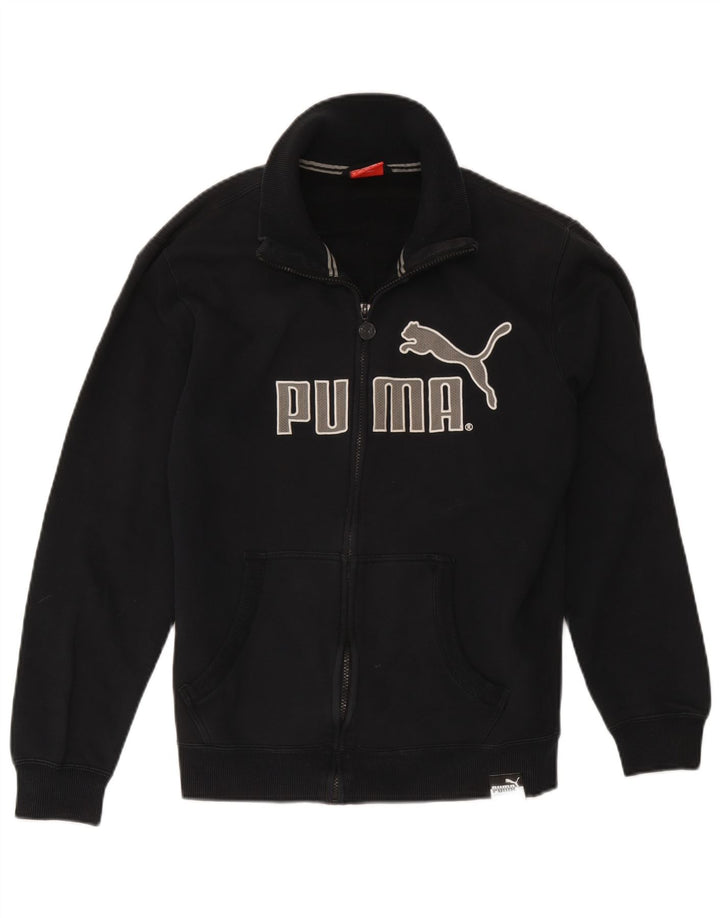 Ανδρική φόρμα φόρμας Puma γραφική φόρμα Μπουφάν μεσαίο μαύρο βαμβακερό