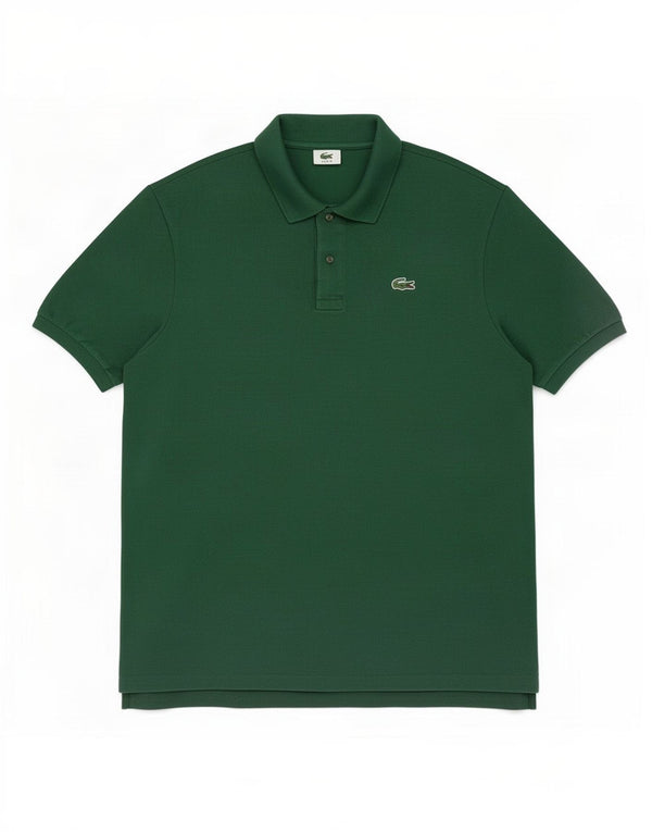 Ανδρικό πουκάμισο πόλο Lacoste Νούμερο 8 3XL Πράσινο βαμβακερό