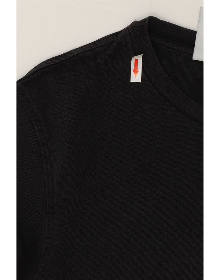 Ανδρικό T-Shirt Adidas Top μεγάλο μαύρο βαμβακερό
