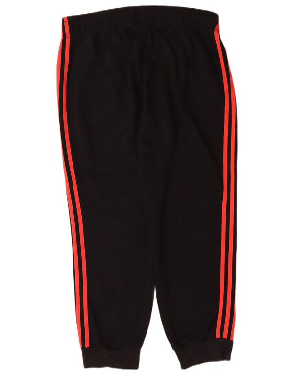 Γυναικεία αθλητική φόρμα Adidas Παντελόνι Joggers UK 20/22 XL Μαύρο βαμβακερό