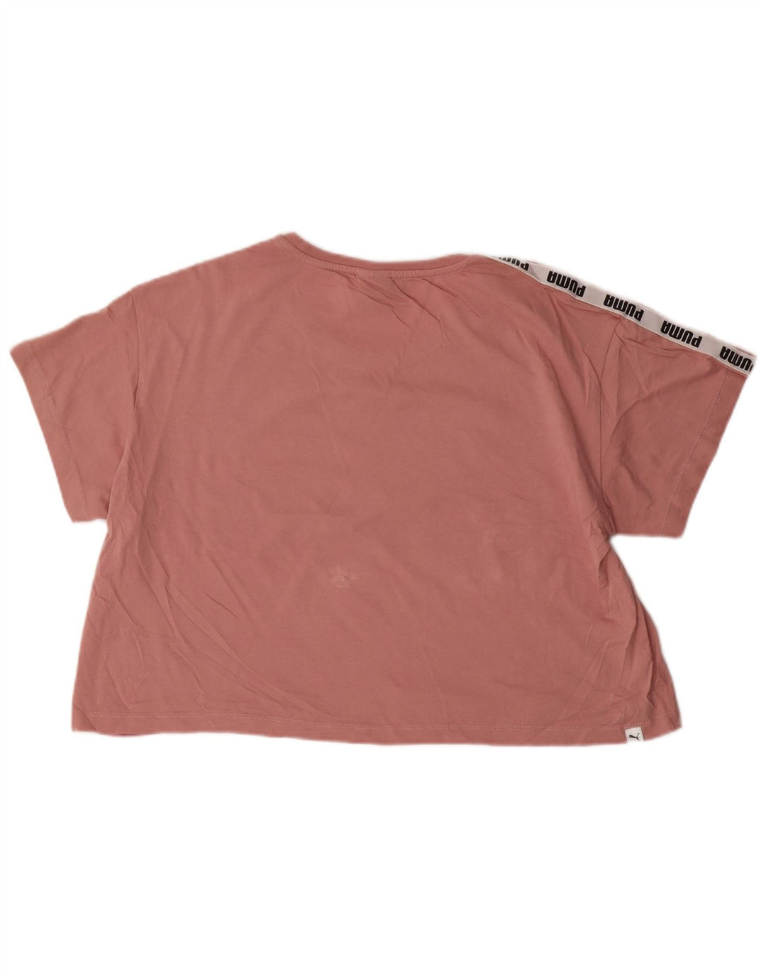 Γυναικείο γραφικό μπλουζάκι Puma Loose Fit Crop Top UK 16 Large Pink