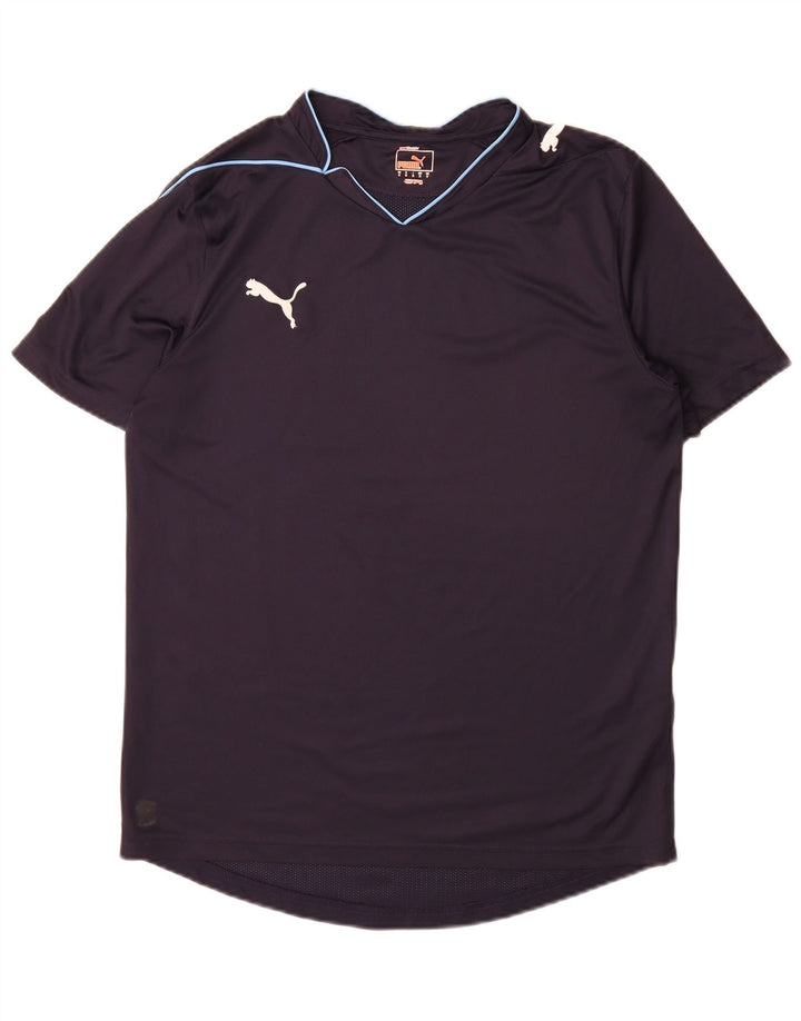 Ανδρικό T-Shirt Puma Τοπ μεσαίου μπλε ναυτικού πολυεστέρα