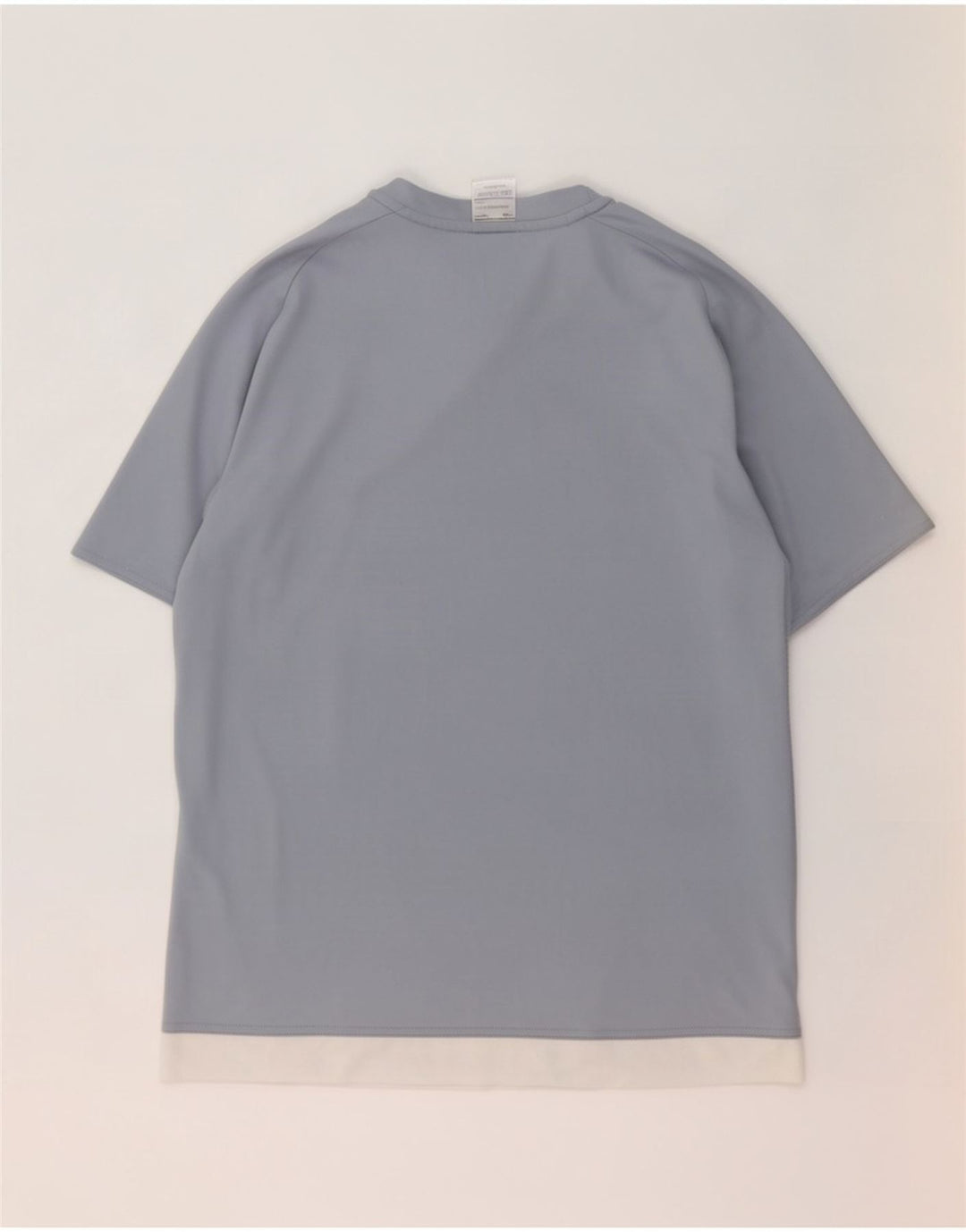 Ανδρικό T-Shirt Climalite Adidas Top Medium Blue Colourblock Πολυεστέρας