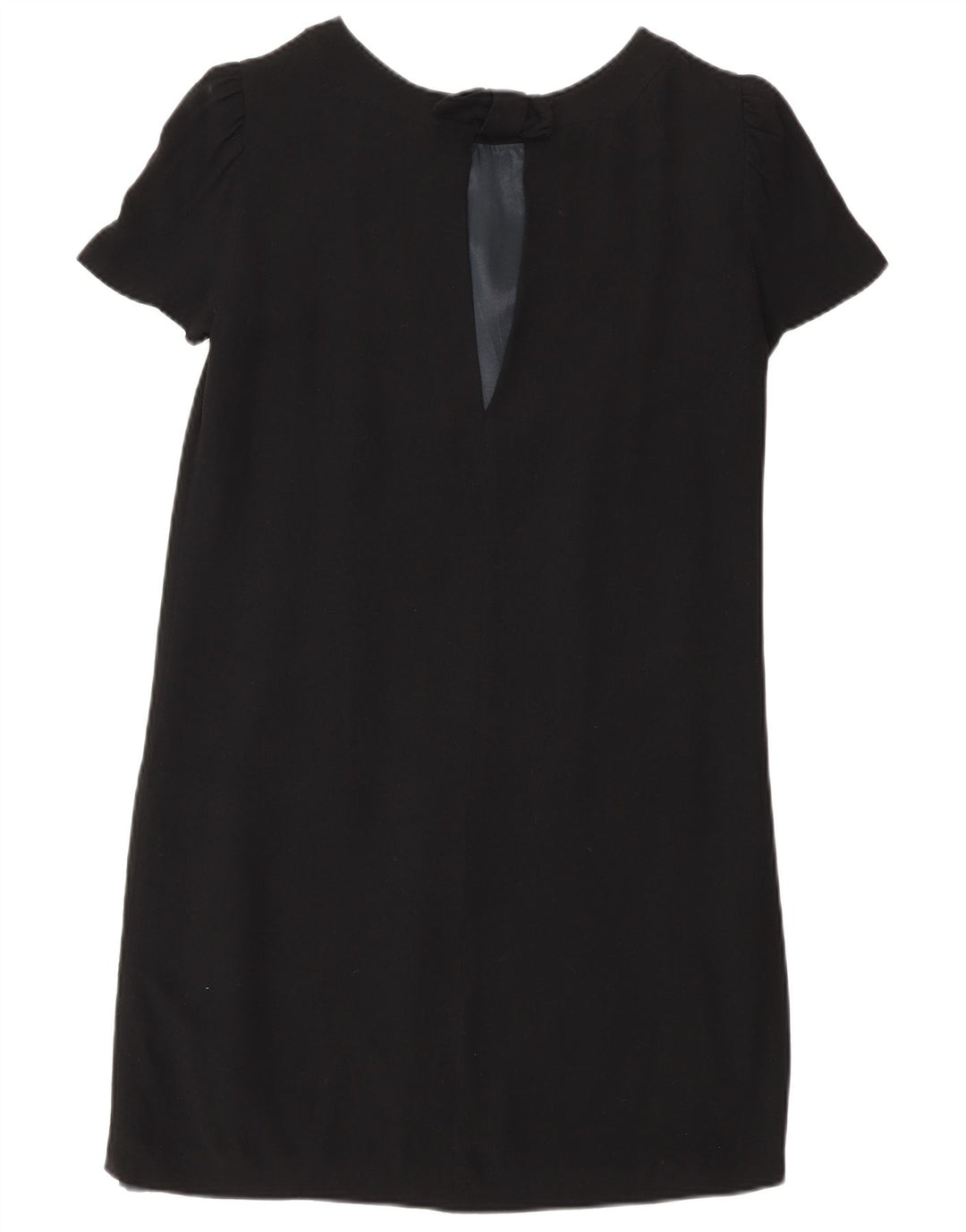 Massimo Dutti Γυναικείο φόρεμα Shift EU 40 Medium Black Viscose