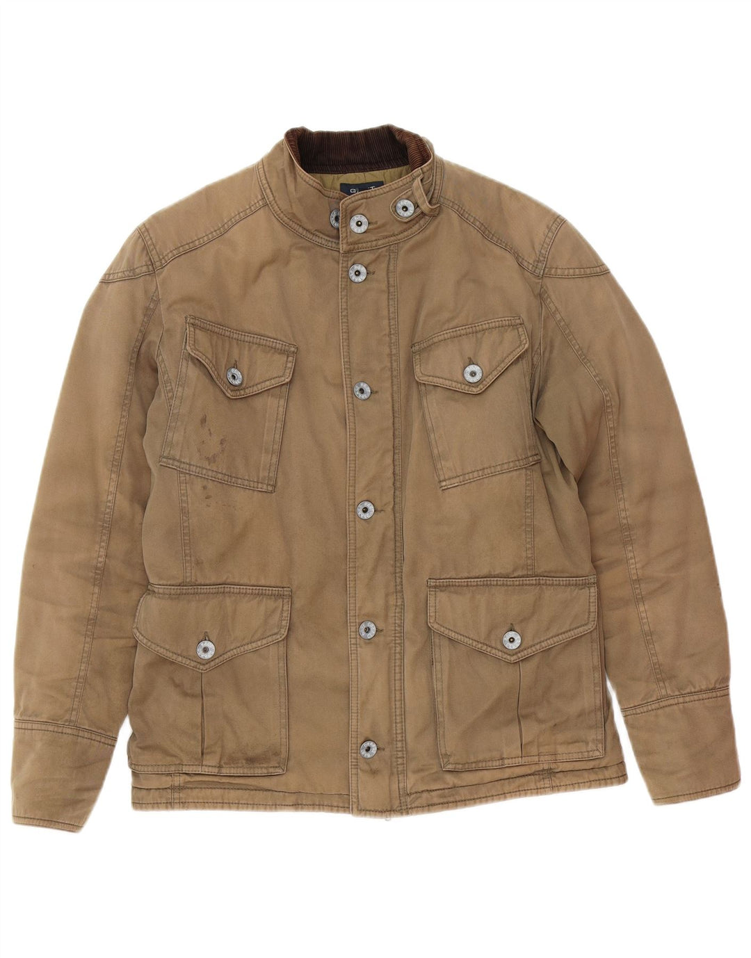 Gant Mens Utility Jacket UK 36 Small Beige