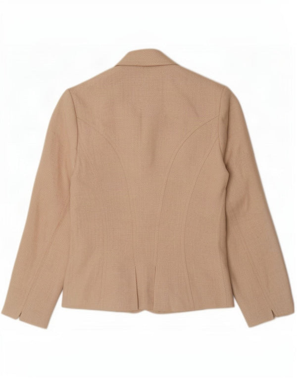 Ralph Lauren Γυναικείο Μπλέιζερ με 7 κουμπιά Μπουφάν US 8 Medium Beige Λινό