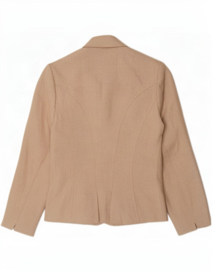 Ralph Lauren Γυναικείο Μπλέιζερ με 7 κουμπιά Μπουφάν US 8 Medium Beige Λινό