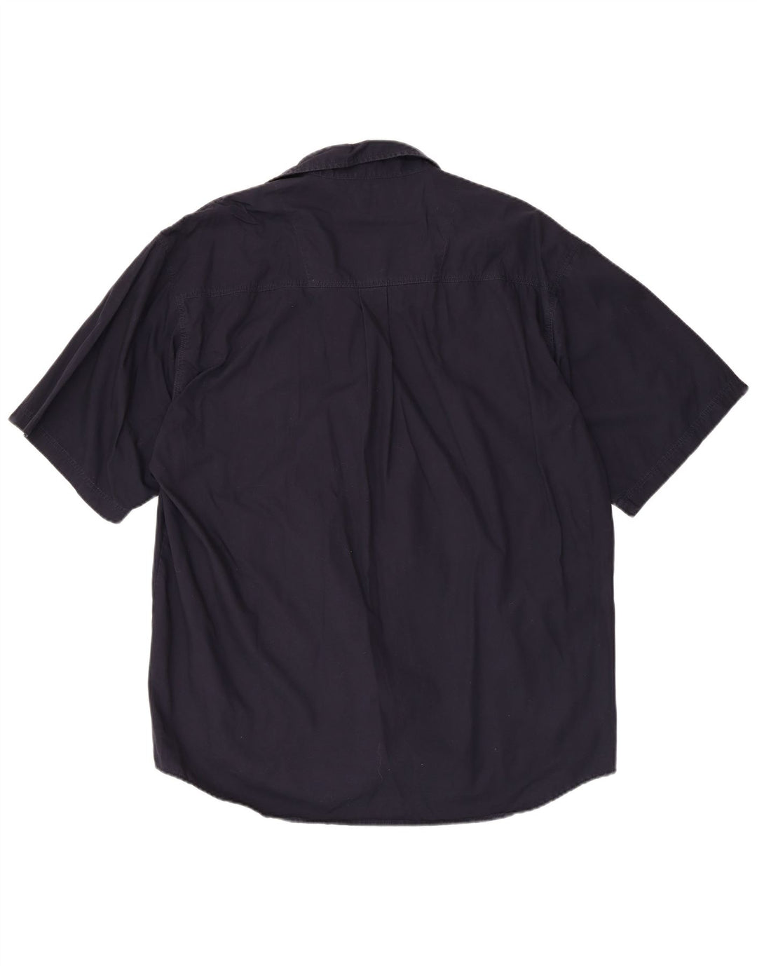 Ανδρικό κοντομάνικο πουκάμισο Lerros XL Navy Blue βαμβακερό