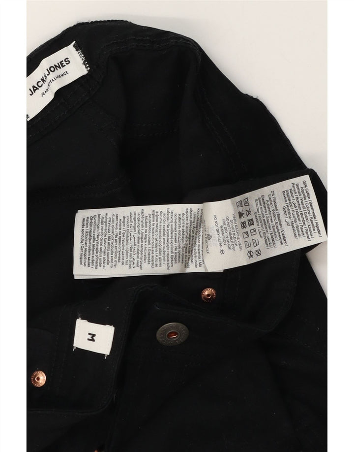 Jack & Jones Ανδρικό σορτς casual Medium W32 μαύρο βαμβακερό