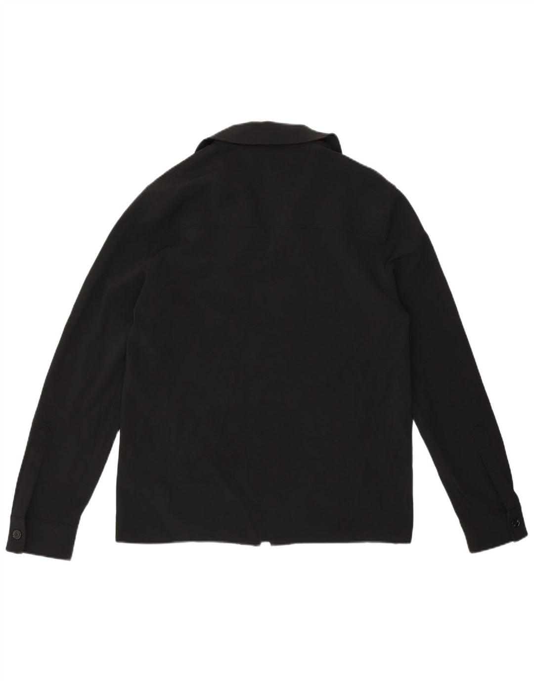 Ανδρικό πουκάμισο ZARA από μεσαίο μαύρο πολυεστέρα