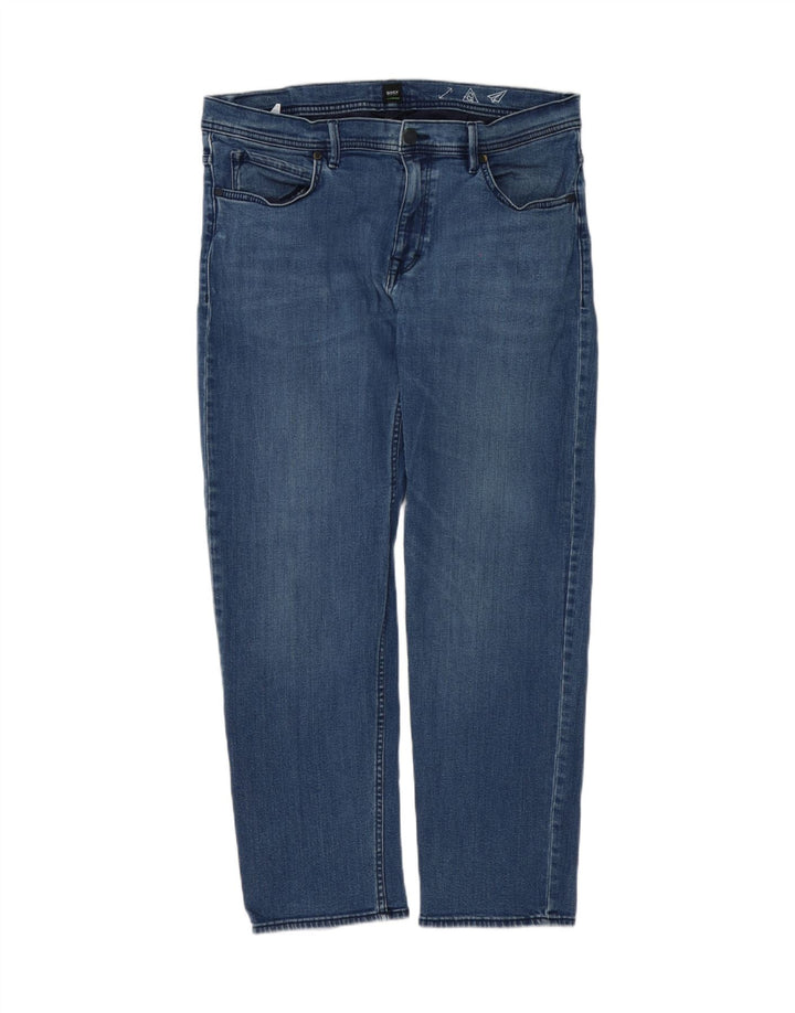 Ανδρικό τζιν Hugo Boss Slim W36 L30 Μπλε βαμβακερό