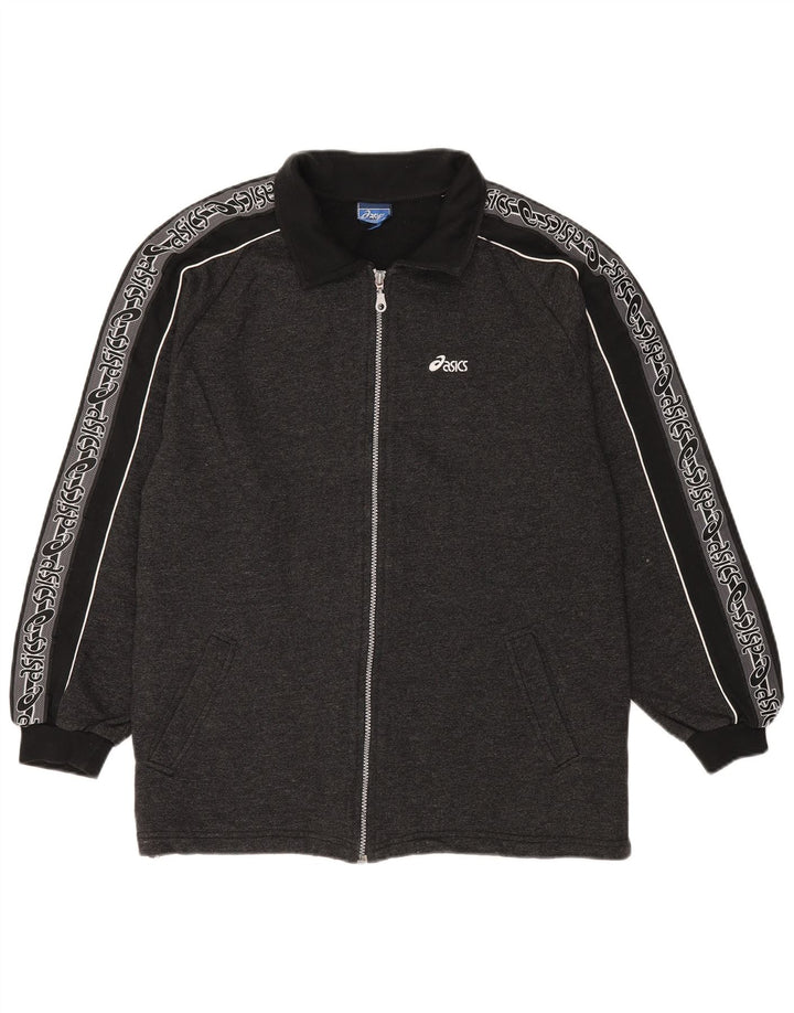 Ανδρική αθλητική φόρμα γραφικών ASICS Top Jacket XL Grey