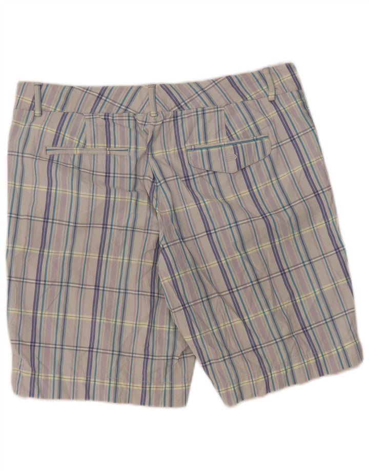 DOCKERS Γυναικείο σορτς casual US 8 Μεσαίο W34 Γκρι βαμβακερό