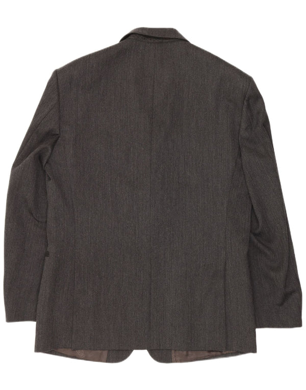 Cacharel Ανδρικό σακάκι σακάκι με 3 κουμπιά UK 40 Large Grey Classic