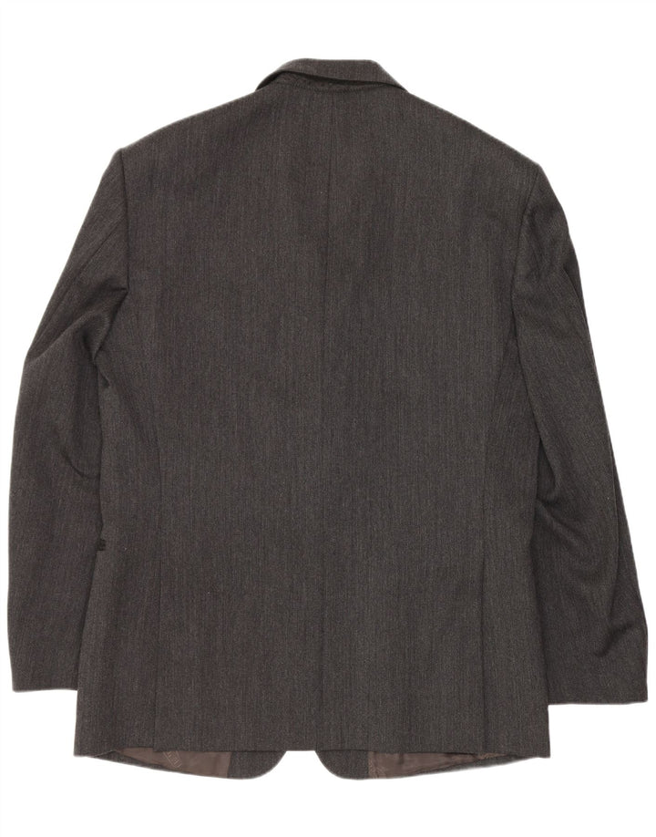 Cacharel Ανδρικό σακάκι σακάκι με 3 κουμπιά UK 40 Large Grey Classic