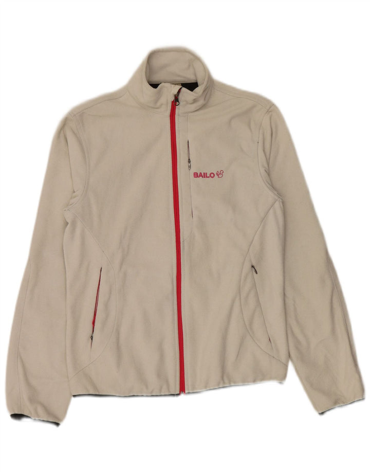 Bailo Γυναικείο Fleece Jacket UK 10 Small White Polyester