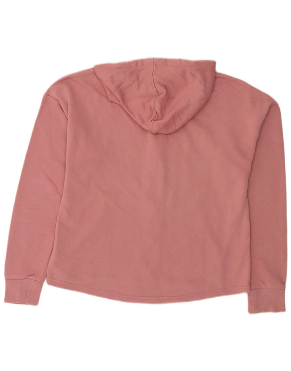 Γυναικείο πουλόβερ Puma με φερμουάρ UK 18 XL Ροζ βαμβακερό
