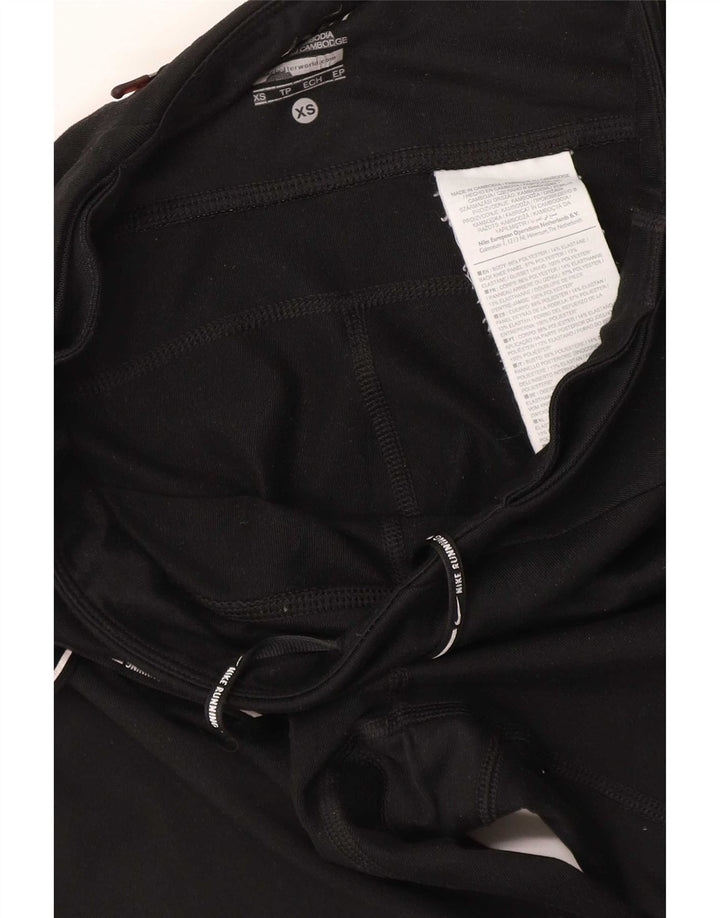 Nike Γυναικεία κολάν Dri Fit UK 6 XS Μαύρο Πολυεστέρας