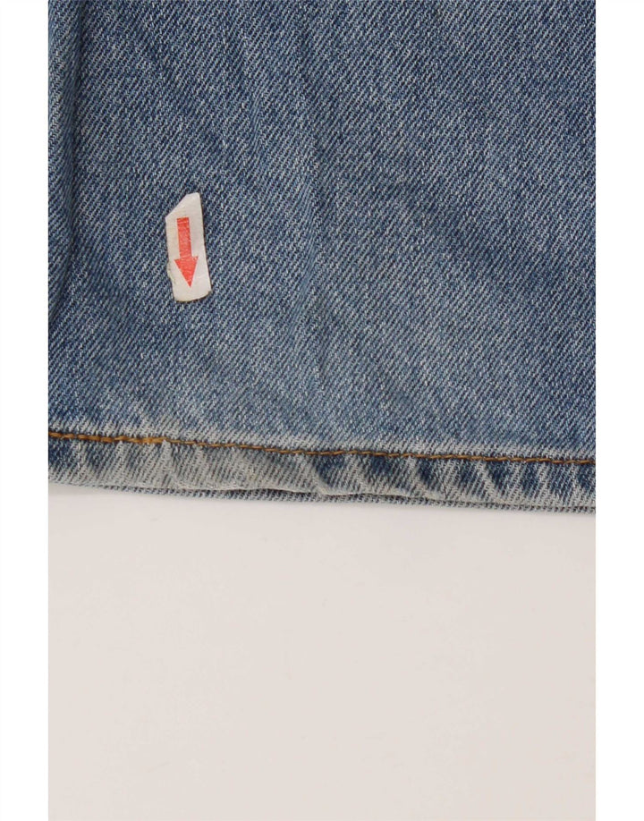Levi's Mens 505 Straight Jeans W33 L30 Blue Cotton