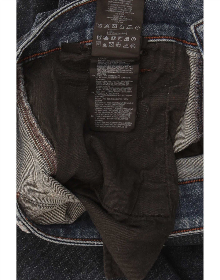 Ανδρικό Slim Jeans G-Star W34 L34 Navy Blue Cotton