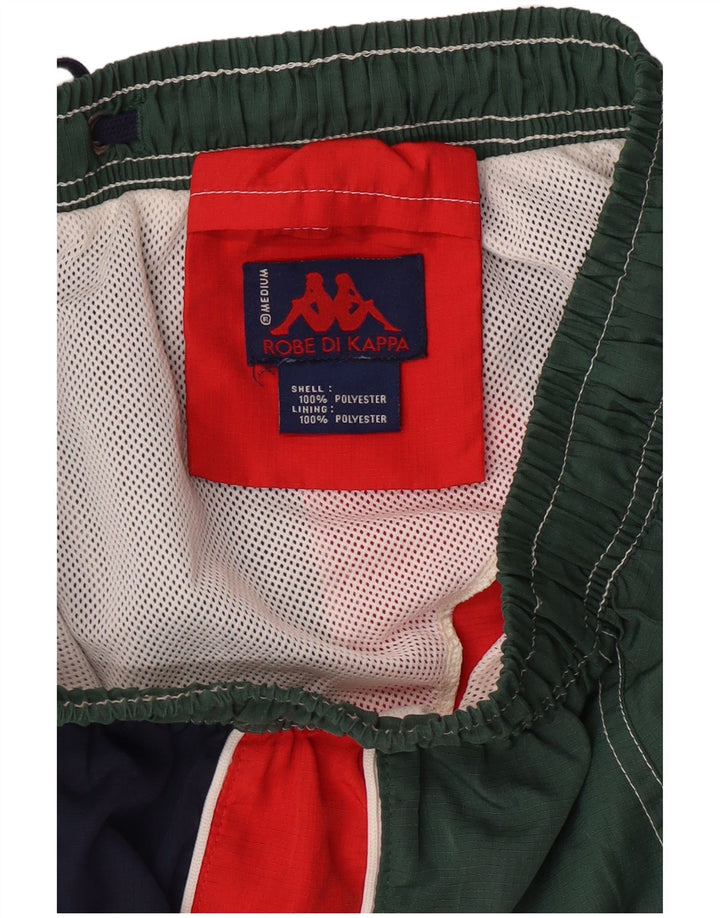 Ανδρικό σορτς κολύμβησης KAPPA Μεσαίου πράσινου χρώματος πολυεστέρας