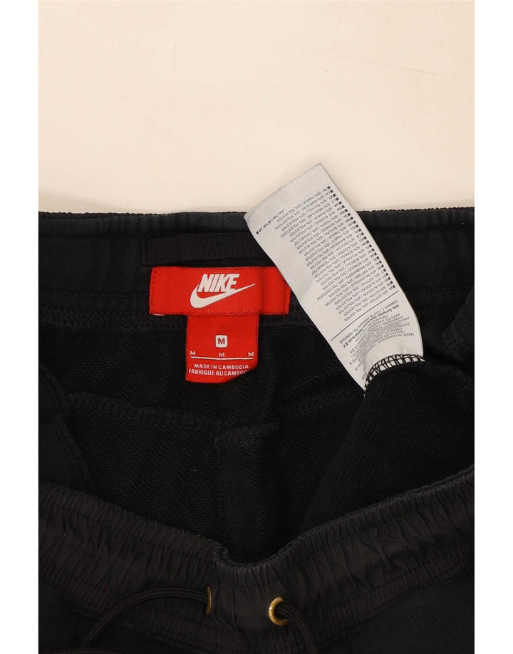 Ανδρική φόρμα Nike Παντελόνι Joggers Μεσαίο μαύρο βαμβακερό