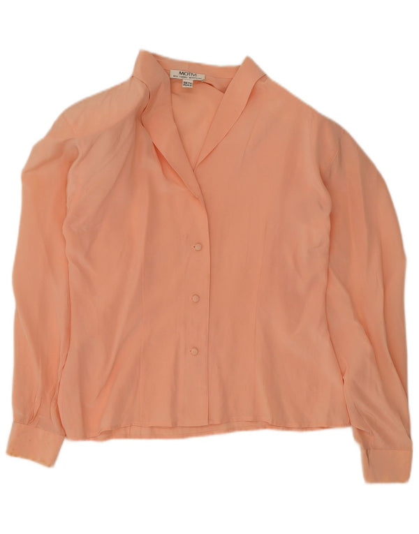 Γυναικείο πουκάμισο MOTIVI Μπλούζα UK 12 Medium Pink Silk
