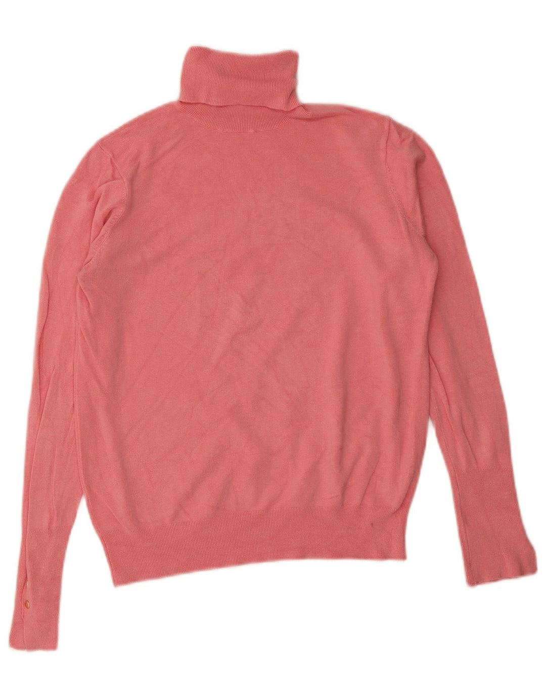 Zara Γυναικείο πουλόβερ με ρολό λαιμόκοψη UK 10 Small Pink