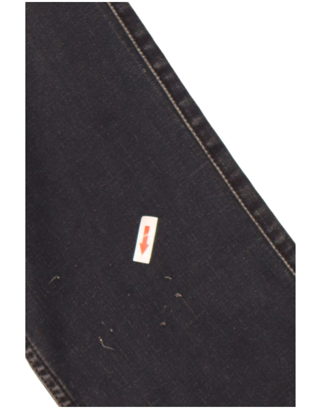 Lee Mens Marion Straight Jeans W33 L33 Navy Blue Cotton