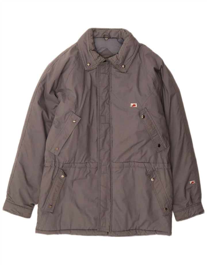 Ανδρικό παλτό Vintage Windbreaker UK 36 Small Grey Polyester