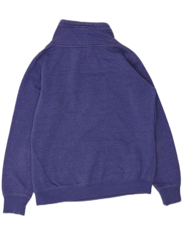 Champion Γυναικείο Γραφικό Φούτερ Jumper UK 14 Μεσαίο Μπλε Βαμβακερό