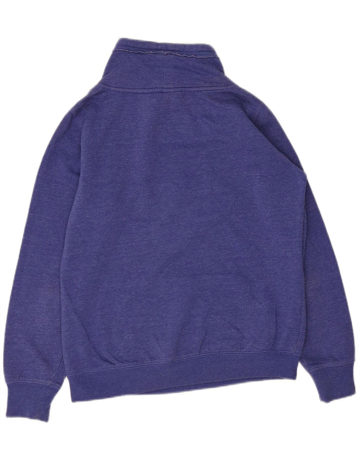 Champion Γυναικείο Γραφικό Φούτερ Jumper UK 14 Μεσαίο Μπλε Βαμβακερό