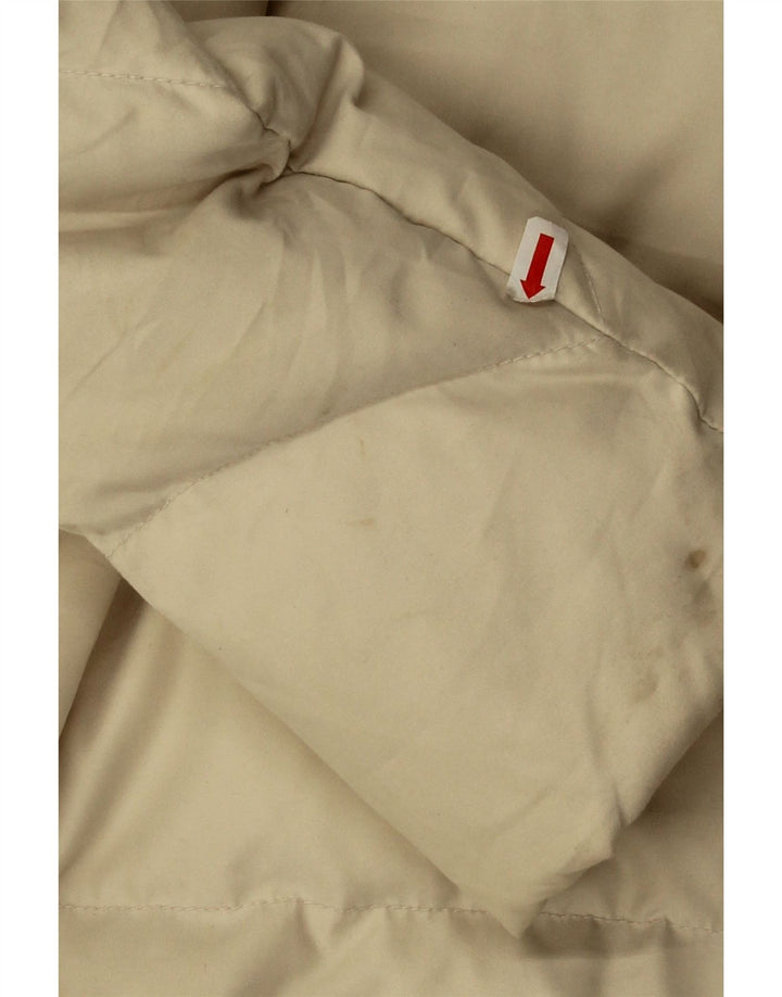 Diadora Girls Oversized μπουφάν με επένδυση 9-10 ετών Μεγάλο μπεζ πολυεστέρα