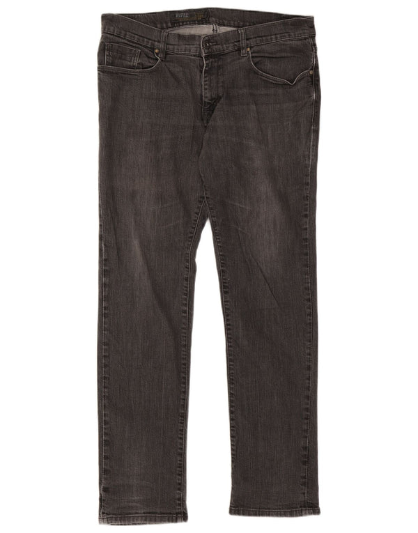 Rifle Ανδρικό Slim Jeans IT 52 XL W38 L33 Γκρι βαμβακερό