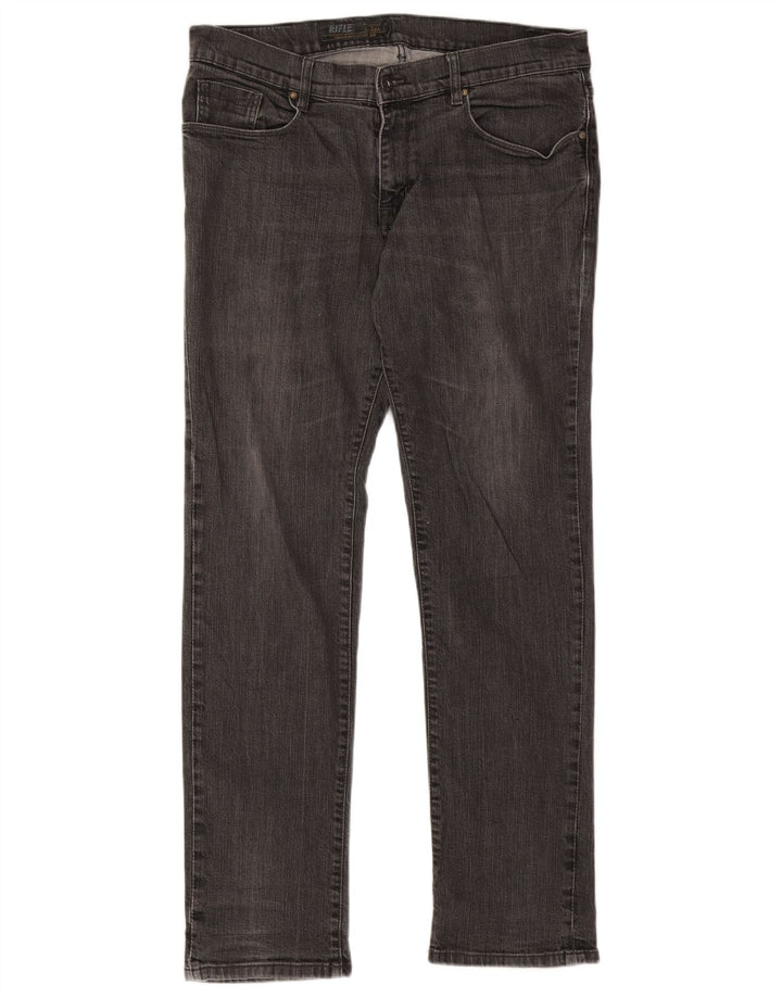 Rifle Ανδρικό Slim Jeans IT 52 XL W38 L33 Γκρι βαμβακερό