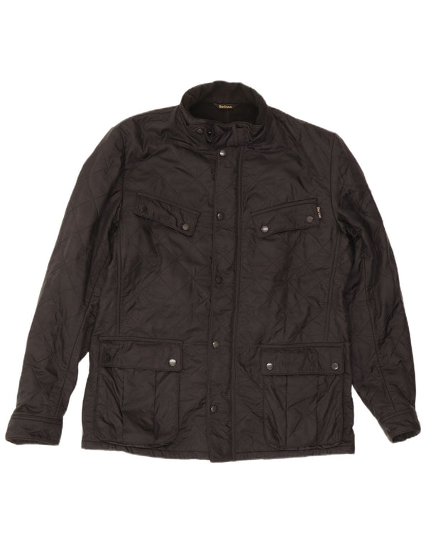 Ανδρικό καπιτονέ μπουφάν Barbour UK 42 XL Μαύρο Πολυαμίδιο