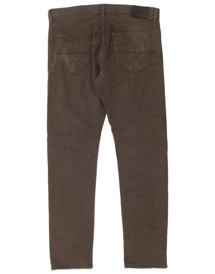 Marks & Spencer Ανδρικό Slim Jeans W34 L33 Γκρι βαμβακερό
