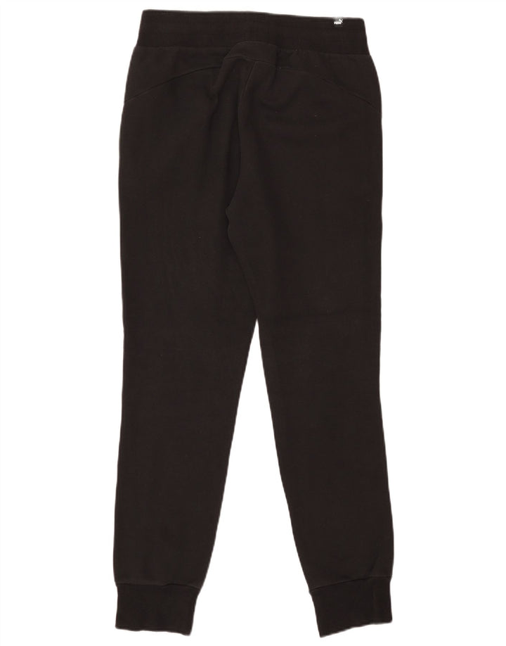 Puma Γυναικεία φόρμα παντελόνι Joggers UK 8 Small Black Cotton