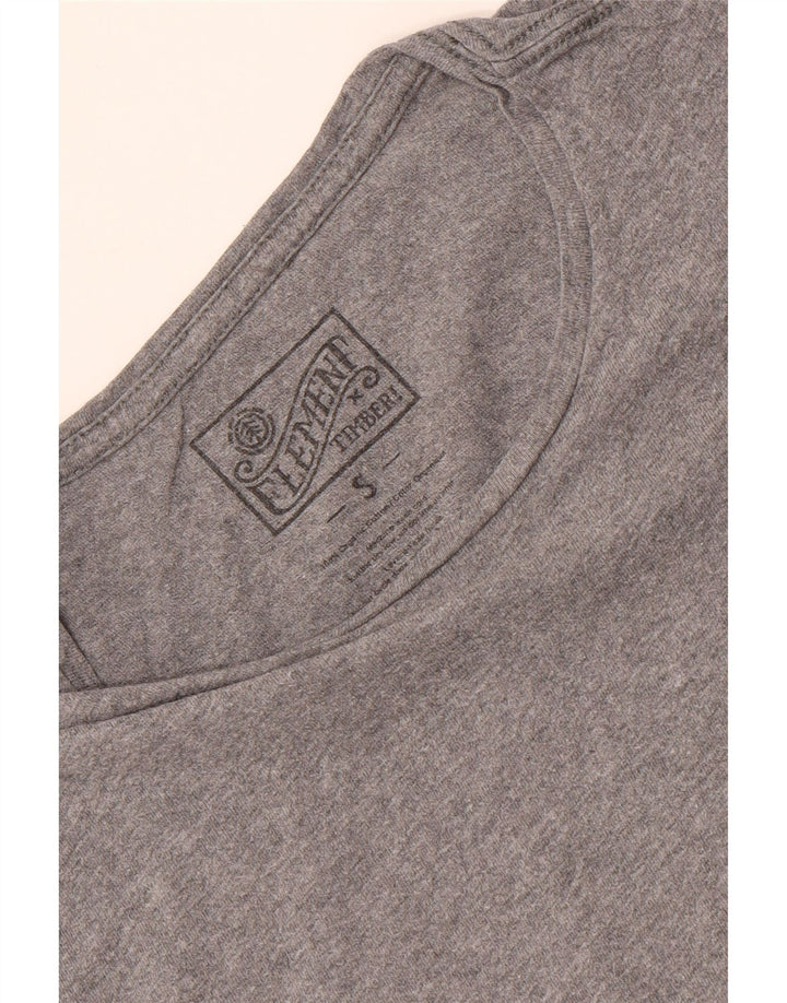 Element Ανδρικό γραφικό T-Shirt Top Small Grey