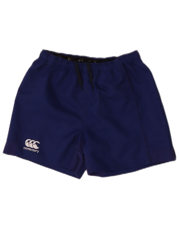 Canterbury Boys Sport Short 13-14 Years Navy Blue Polyester