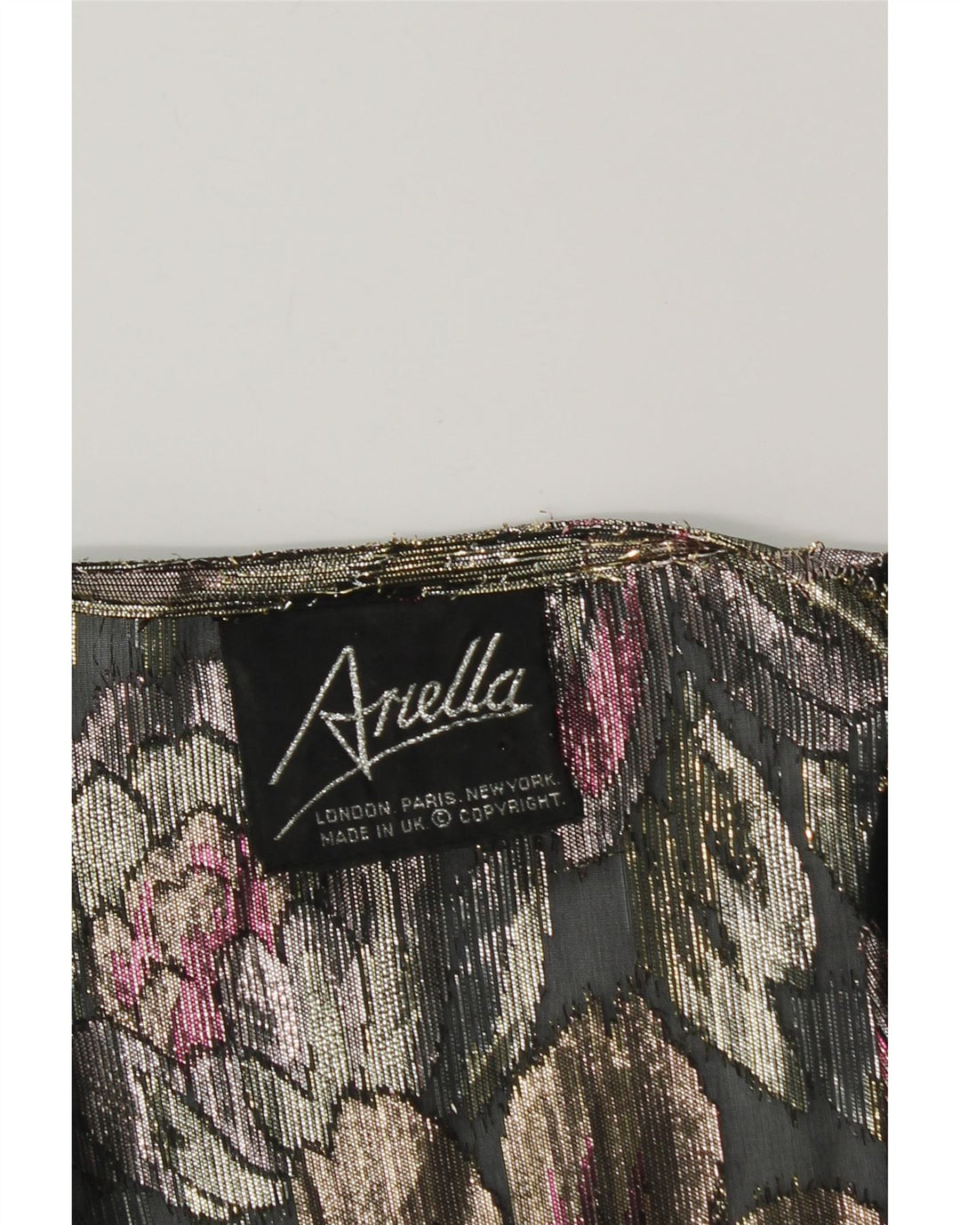 ARELLA Γυναικεία ζακέτα Crop UK 16 Large πολύχρωμα φλοράλ