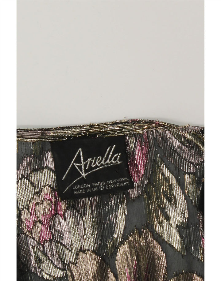 ARELLA Γυναικεία ζακέτα Crop UK 16 Large πολύχρωμα φλοράλ