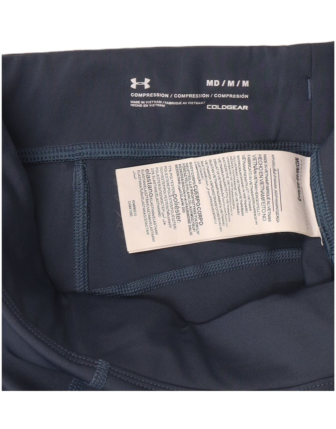 Under Armour Γυναικεία γραφικά κολάν συμπίεσης UK 12 Medium Blue Sports