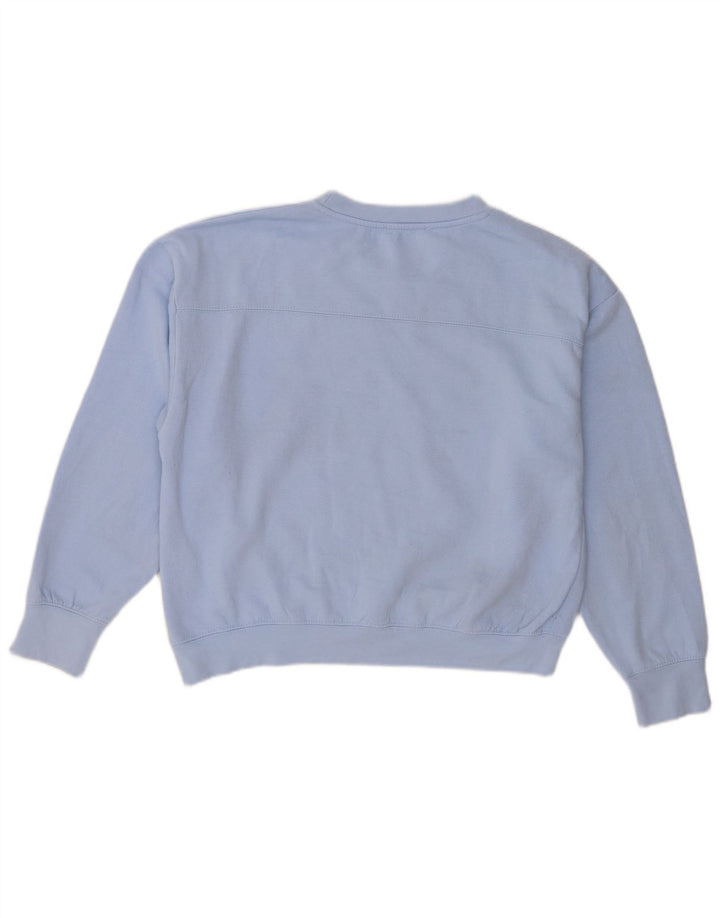 Zara Γυναικεία φούτερ μεγάλου μεγέθους Jumper UK 10 Small Blue Polyester